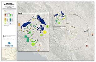 SJKF Occurence Map